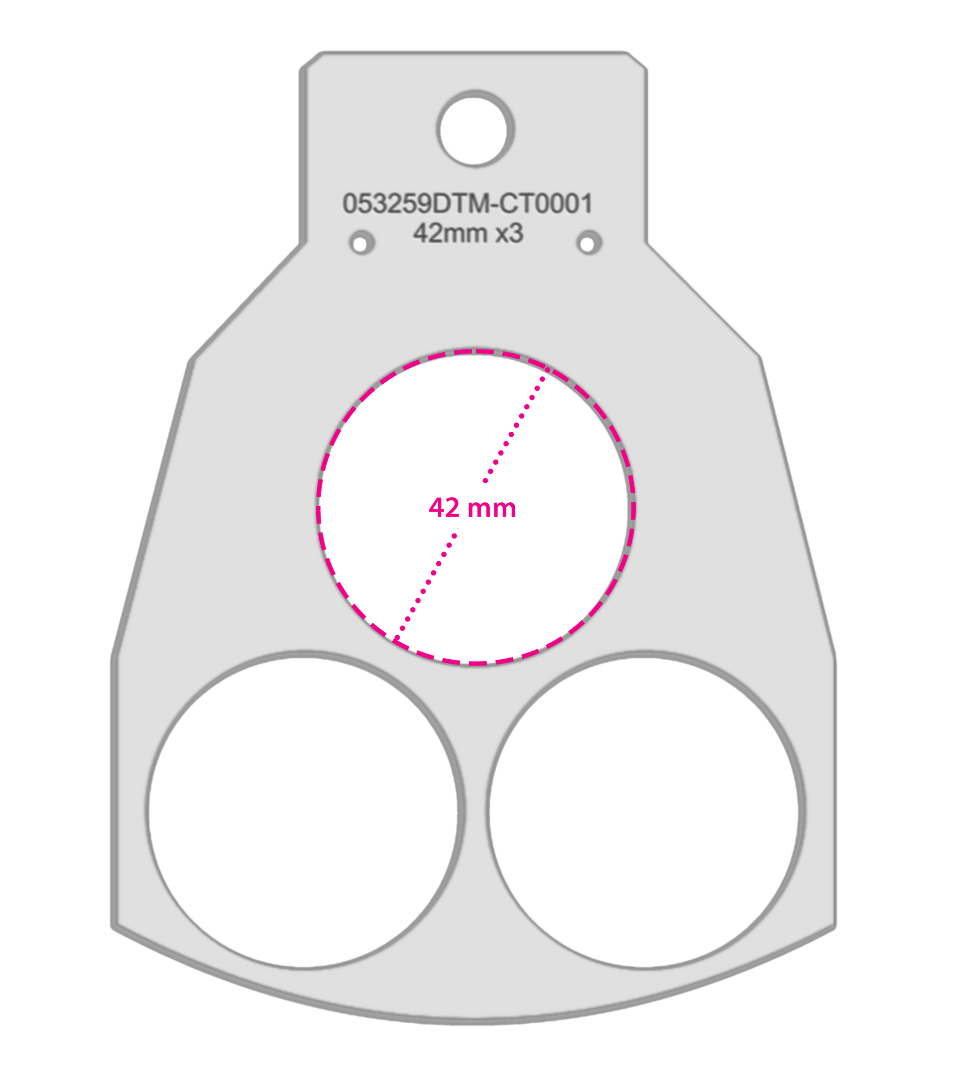 DTM Eddie Carousel Trays (12er-Set)