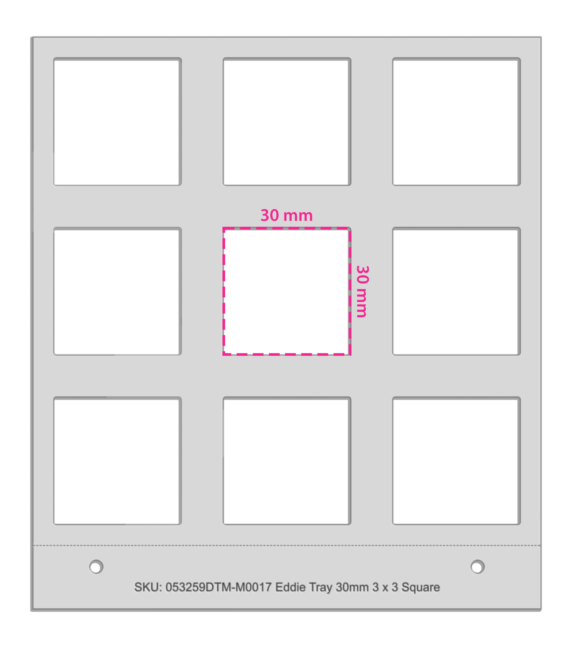 DTM Eddie Manual Trays