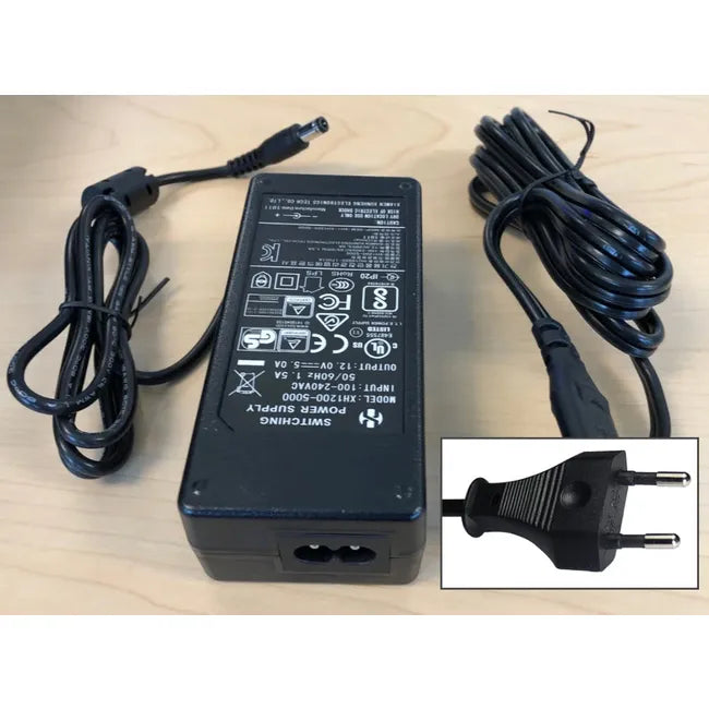 Power Supply and Cord EURO units 12V,5A