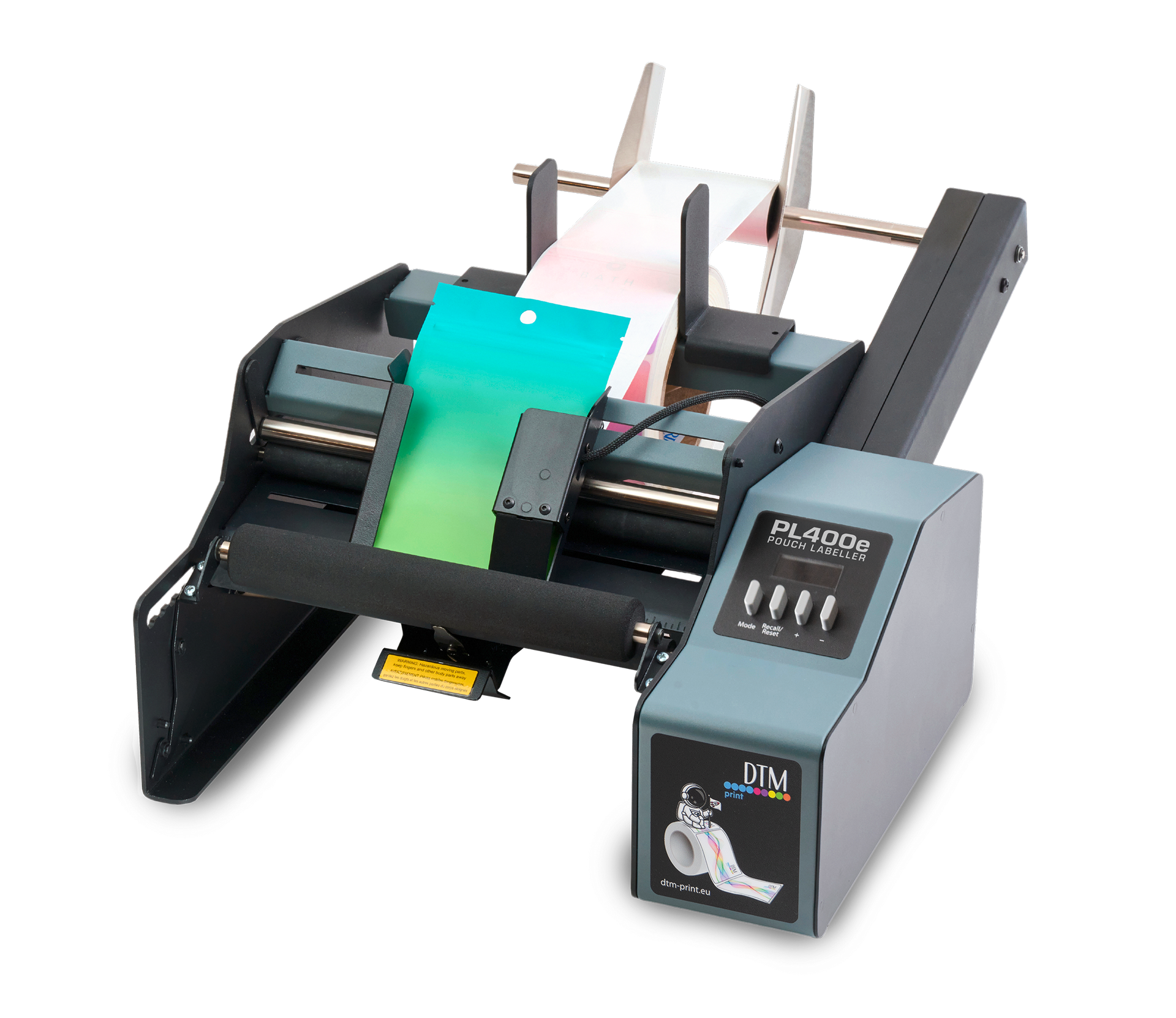 PL400e Beutel-Etikettierer